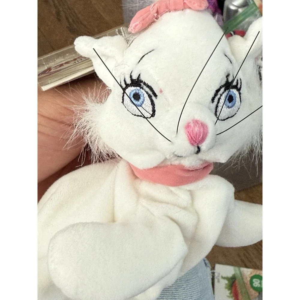 Marie‎ Kitten Cat Aristocats Disney Mini Bean Bag Toy Plush Tags